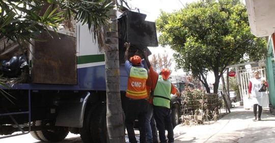 Cambian modalidad para recolección de basura