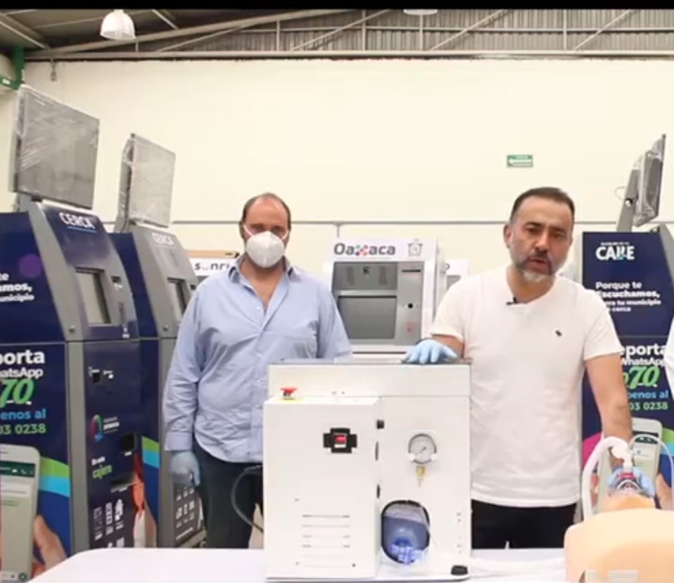 La empresa CIFO Technologies presentó un diseño de ventilador mecánico no invasivo. (Especial)