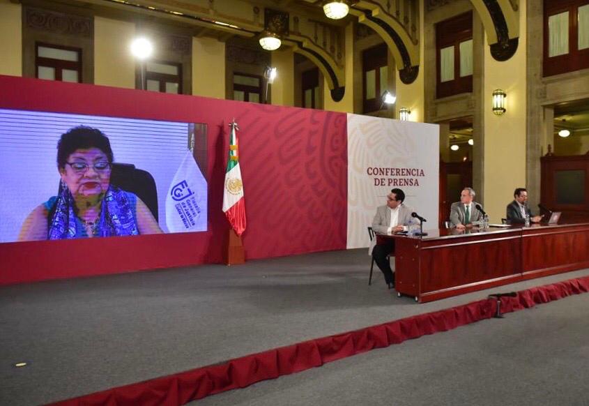 Informe diario de coronavirus en México al 24 de abril 2020. (Especial)