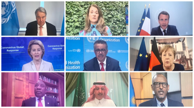 La OMS presentó el ACT accelerator. | Twitter @AminaJMohammed