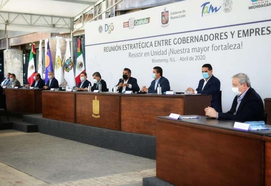 La reunión interestatal fue efectuada en Monterrey, Nuevo León. (Especial)