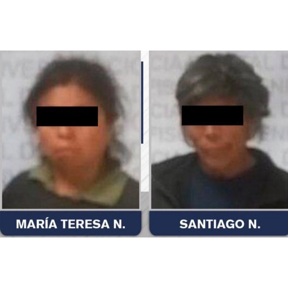 Santiago N. y María Teresa N., presuntos responsables del delito de homicidio calificado. (Especial)