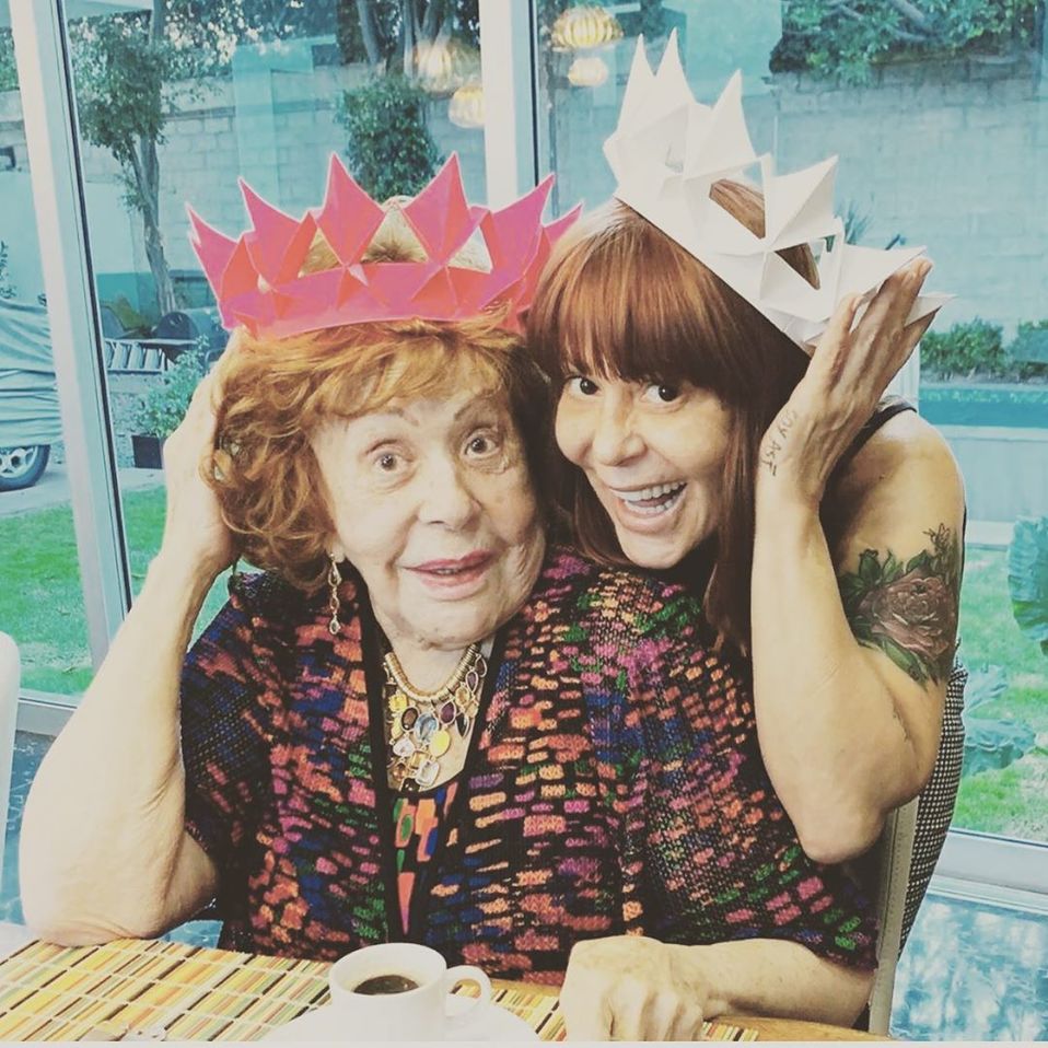 Alejandra Guzmán habla de la salud de Silvia Pinal (Instagram).