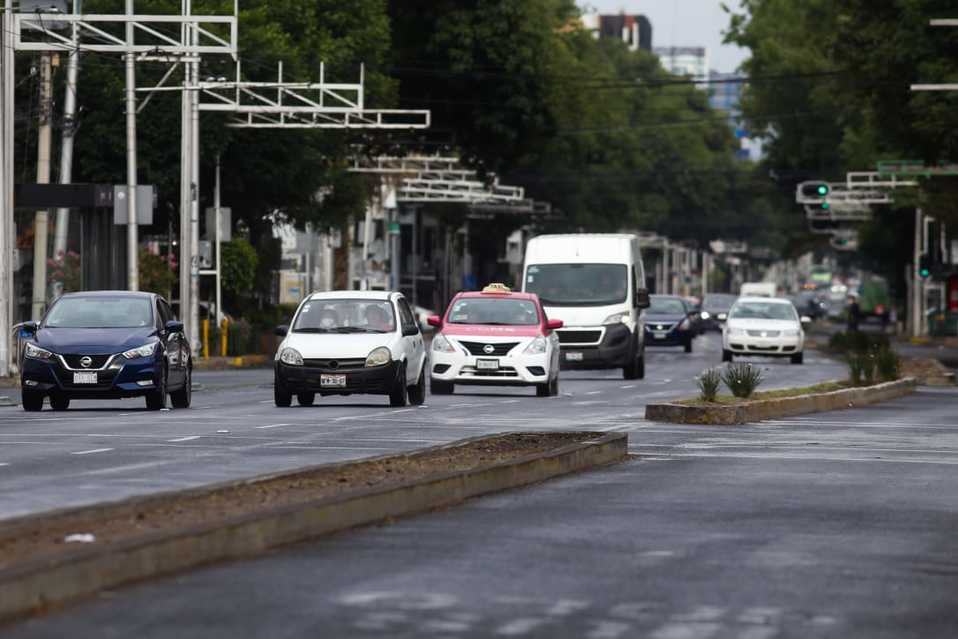Hoy No Circula por fase 3 del coronavirus en CdMx. (Araceli López)
