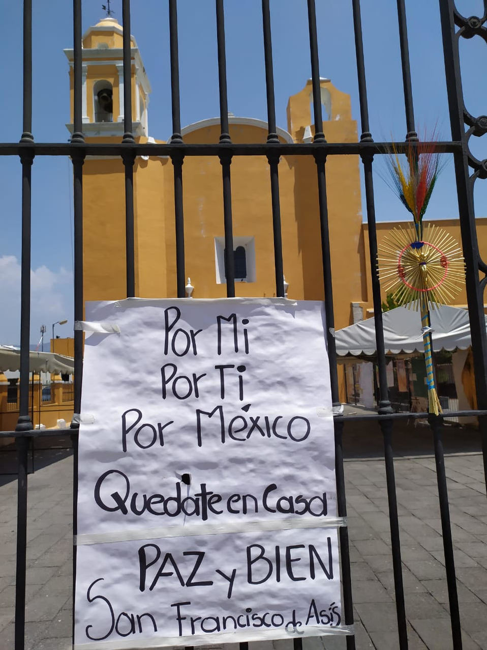 Gonzalo Alonso Calzada Guerrero les recordó a los sacerdotes la disposición de celebrar la eucaristía de forma privada. (Apolonia Amayo)