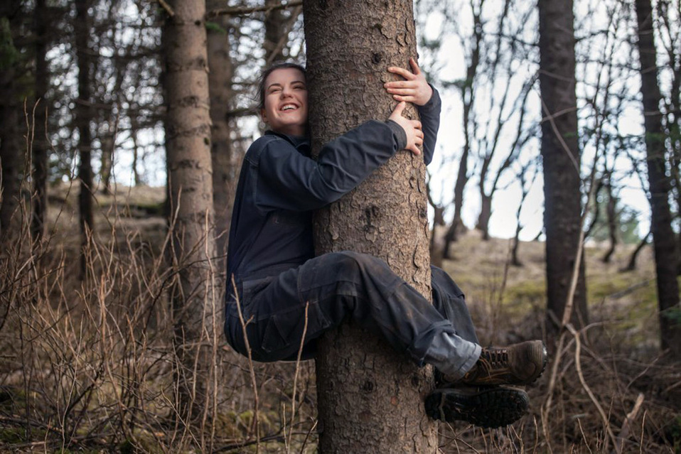 Islandia busca que sus ciudadanos se sientan acompañados durante la lucha para combatir el covid-19.(Iceland's Forest Service)