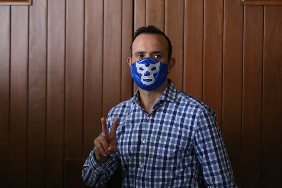 Carlos de la Fuente, coordinador de la bancada del Partido Acción Nacional. Foto: Jorge López