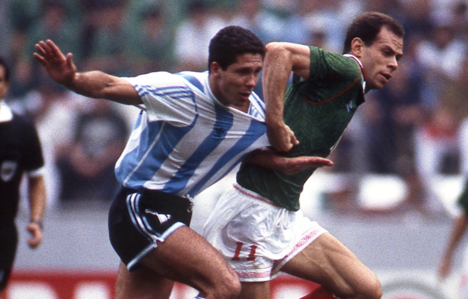 Diego Simeone contra México (Mexsport)