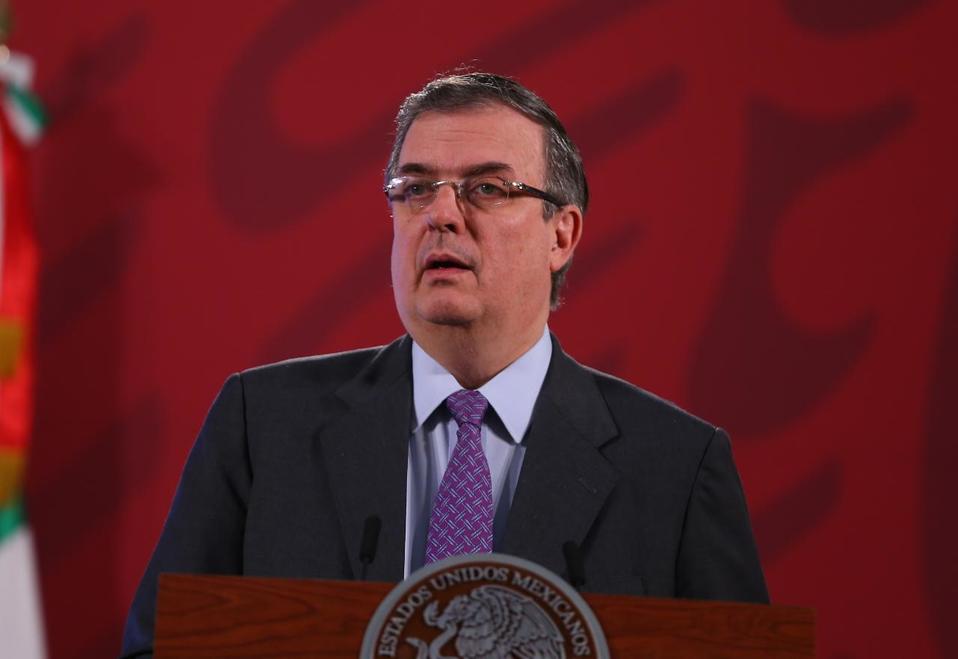 Marcelo Ebrard, secretario de Relaciones Exteriores de México. (Héctor Téllez)