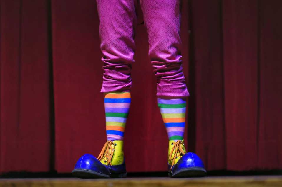 Payasos informan que les han suspendido hasta 12 eventos que ya tenían apartados para la conmemoración del día del niño. (Andrés Lobato)
