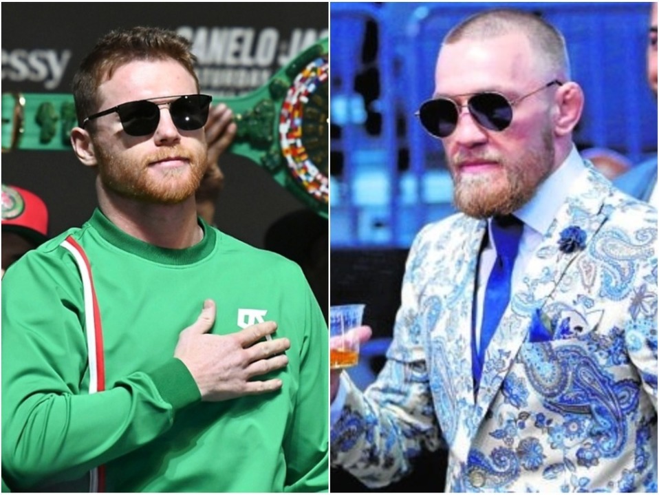 Saúl 'Canelo' Álvarez y Conor McGregor (Imago 7/Reuters)