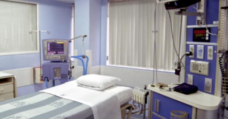Unidad de terapia intensiva del Hospital Español.