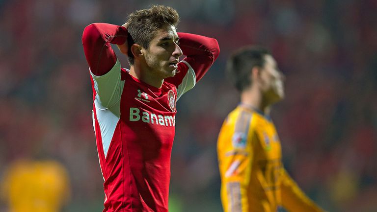 Isaác Brizuela en su paso con Toluca (Mexsport)