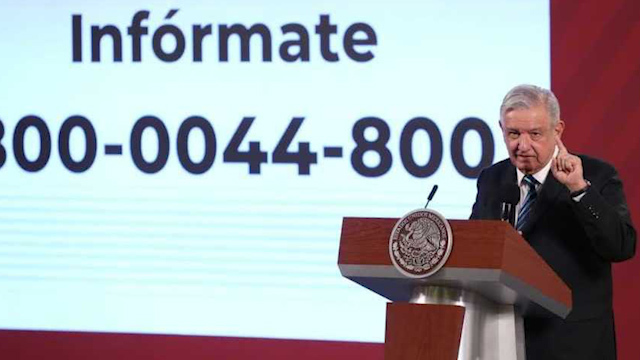 Hasta ahora, tratamiento contra covid-19 en México ha sido exitoso: AMLO