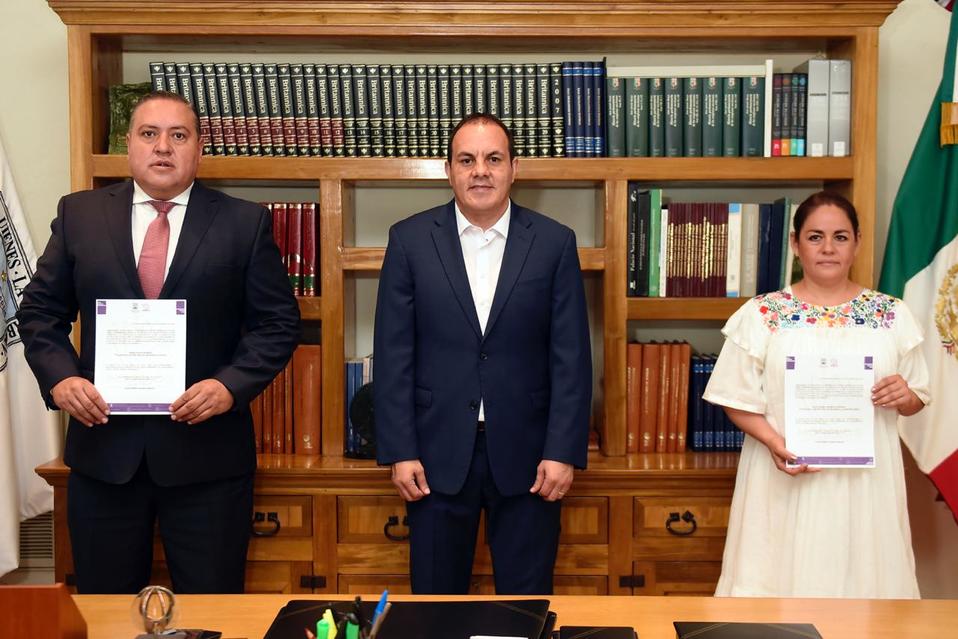 Los dos nuevos titulares comenzaron hoy sus labores. (Foto: David Monroy)