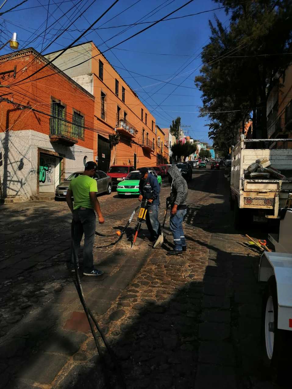 Aprovechan aislamiento para rehabilitar calles