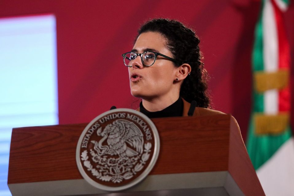 La titular de la Secretaría de Trabajo y Prevención Social. (Cuartoscuro)
