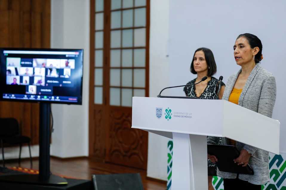 Oliva López Arellano, secretaria de Salud de la Ciudad de México. (Cortesía)