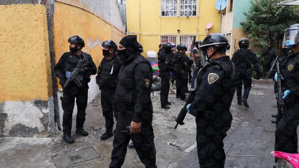 Un operativo dejó siete personas detenidas (Jorge Becerril)