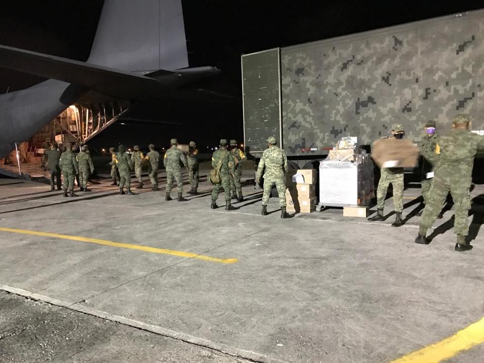 En estas acciones participaron elementos del Ejército y de la Fuerza Aérea. (Daniel Barquet)