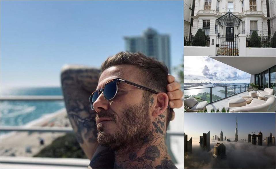David Beckham y sus lujosas mansiones (One Thousand Museum / Cordon / AFP)