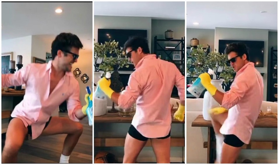 Diego Boneta recrea baile de película de Tom Cruise en TikTok (Especial).