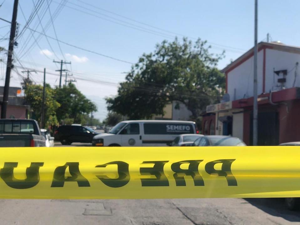 En el sitio se localizaron tres casquillos de arma corta. Foto: Especial