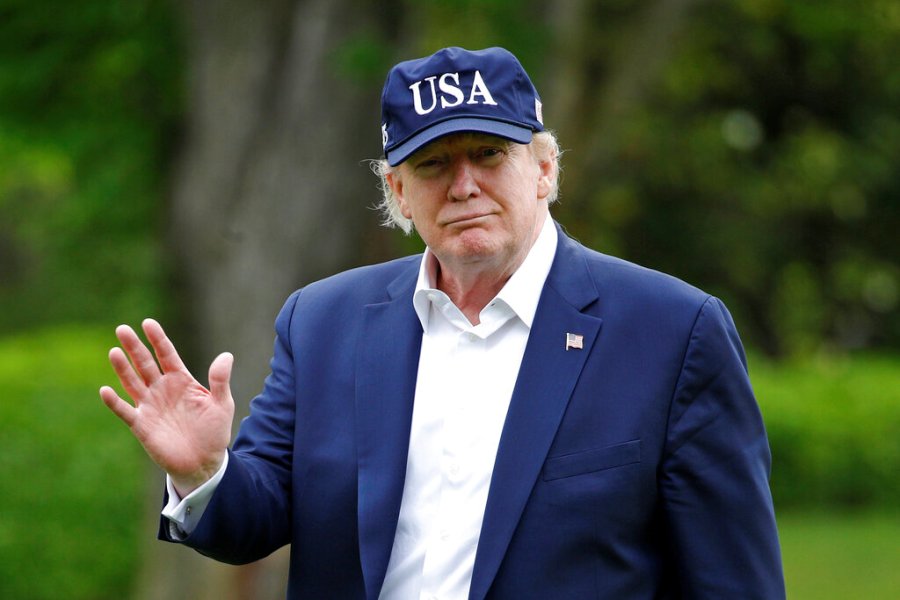 Donald Trump estará en un programa virtaul de Fox. (AP)