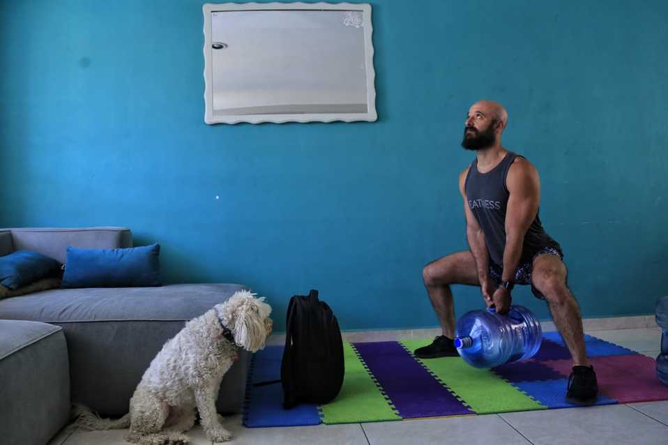 Francisco David Rubio ha dado un giro a su carrera y ahora entrena personas a través de redes sociales. (Andrés Lobato)