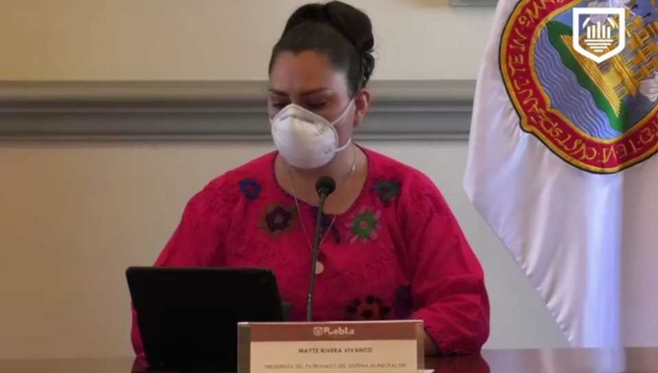 Mayte Rivera Vivanco, presidenta del DIF Municipal. (Angélica Tenahua)