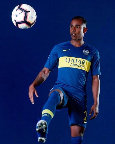 Sebastián Villa, futbolista del Boca Juniors (Instagram @sebastian14villa)