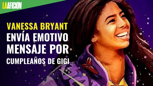 Vanessa Bryant envía emotivo mensaje por cumpleaños de Gigi