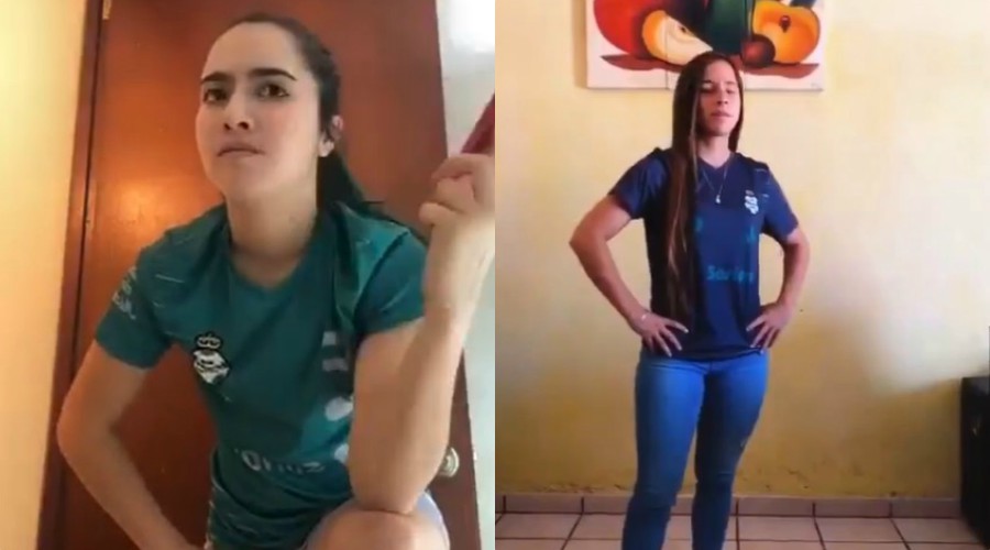 Así fue el divertido TikTok que realizaron las guerreras. (Especial)