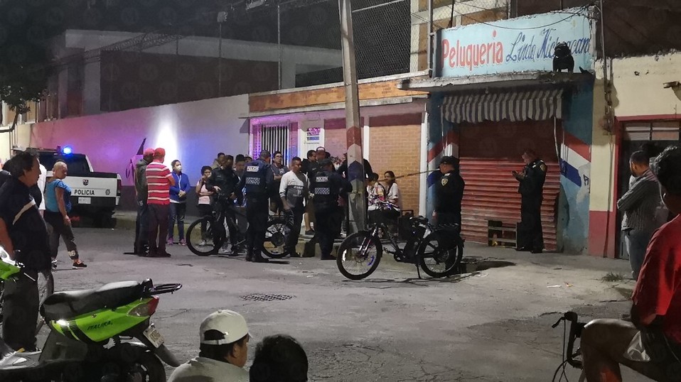 Ataque a balazos en la colonia San Felipe de Jesús, en la GAM. (Jorge Becerril)