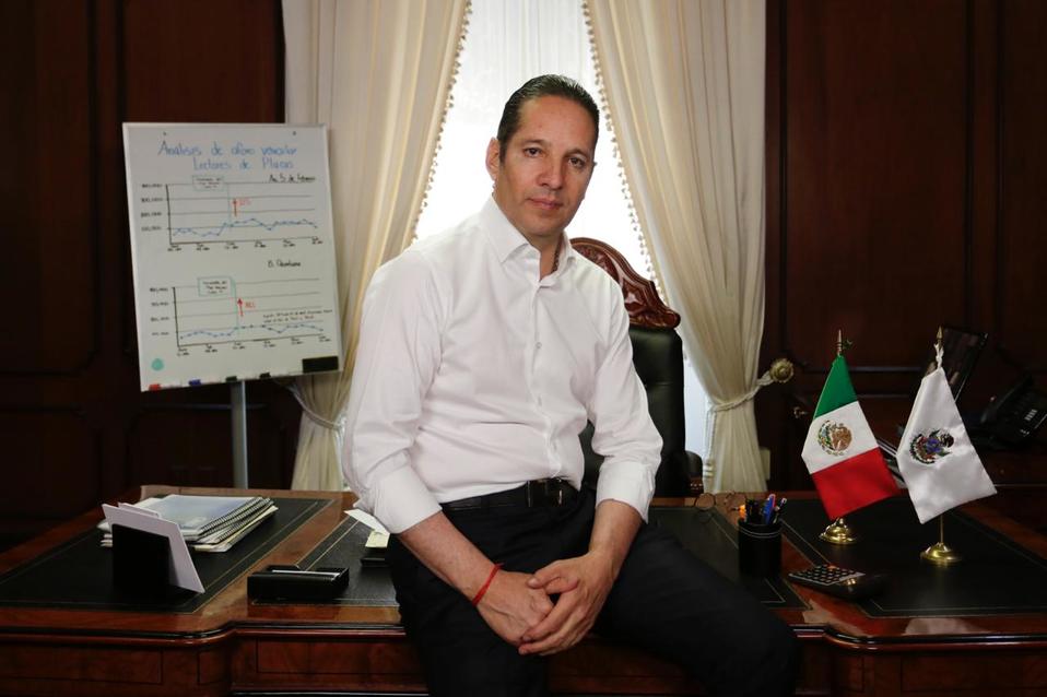 Francisco Domínguez Servién, gobernador de Querétaro. (Especial)