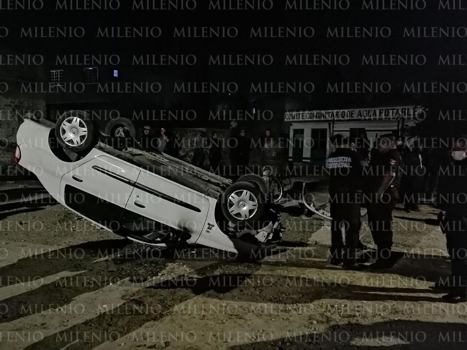 Habitantes de La Resurrección intentan linchar a presunto extorsionador. (Especial)