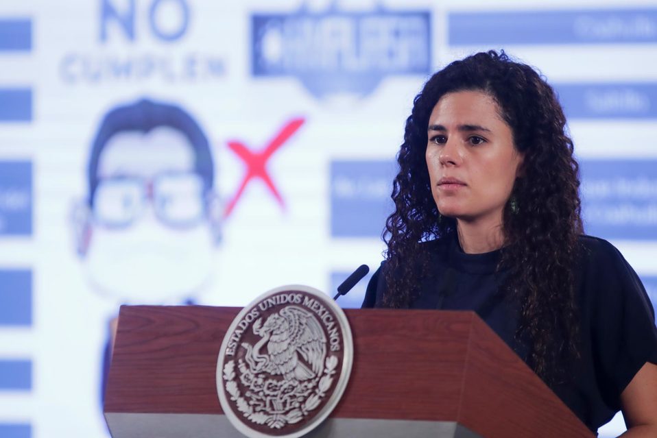 Luisa María Alcalde, titular de la STPS (Gobierno de México)