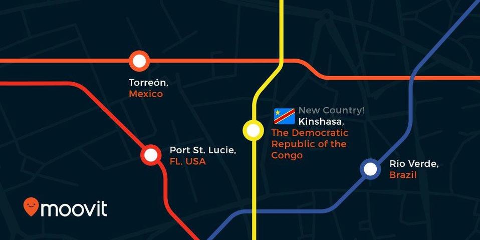 Moovit sincroniza las mejores rutas para poder viajar. (@Moovit)