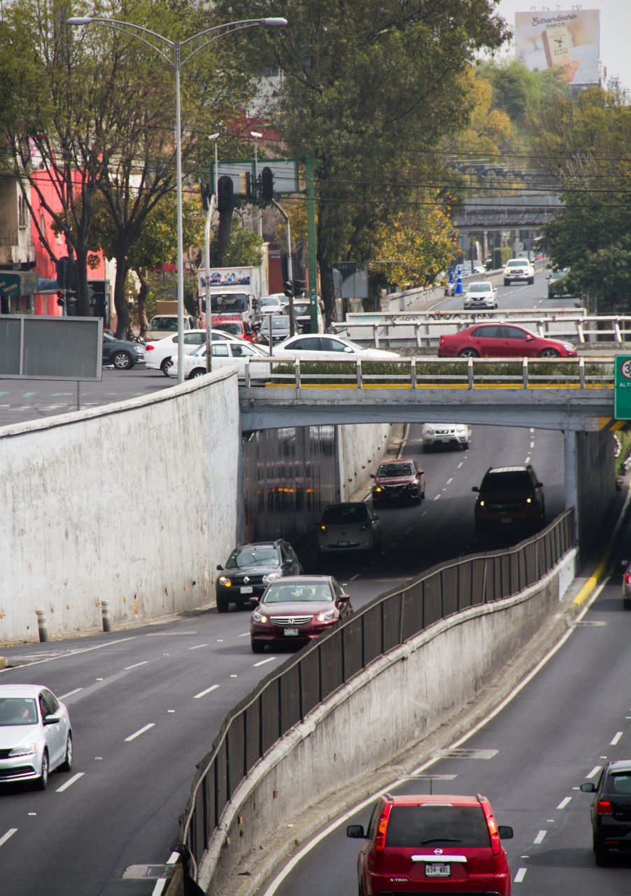 Tráfico vehicular en la Ciudad de México (Cuartoscuro)