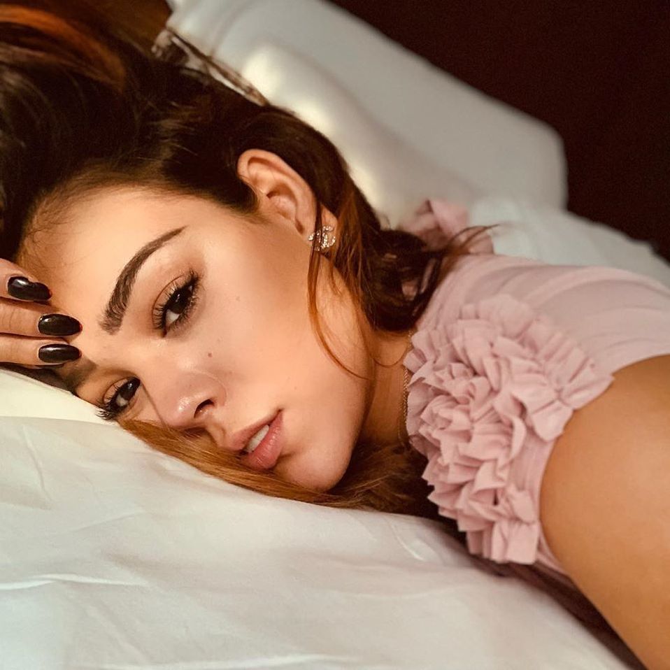 La actriz compartió un mensaje junto a un corazón roto (Facebook Danna Paola).