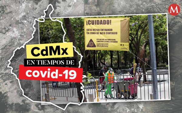 La Ciudad de México en tiempos de coronavirus. |Foto: Jesús Quintanar