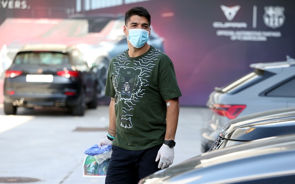 Luis Suárez reportó con el FC Barcelona (FC Barcelona)