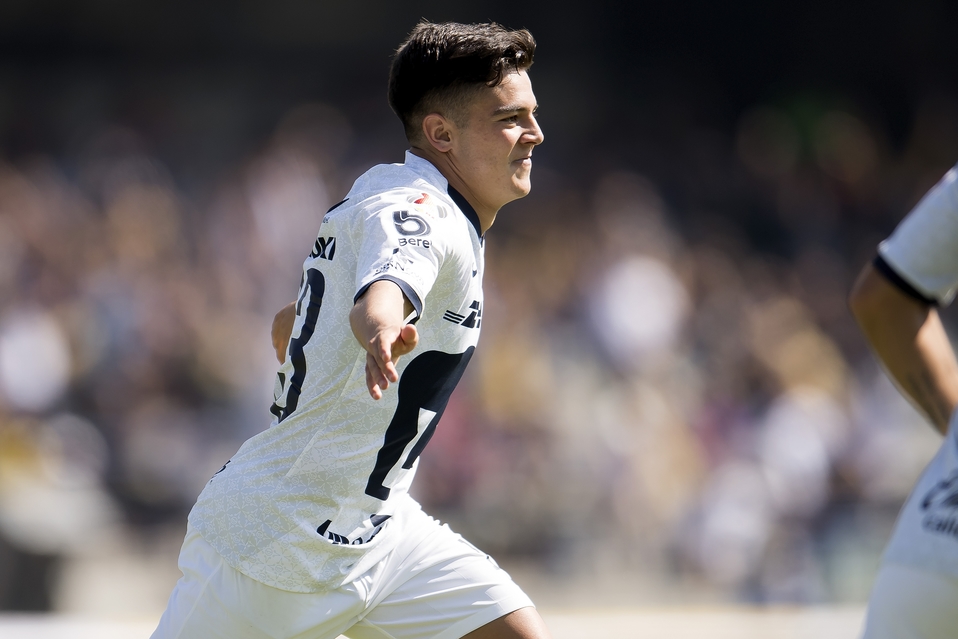 Marco García, jugador de Pumas (Mexsport)