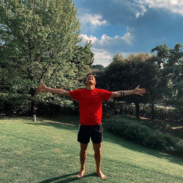 Paulo Dybala da negativo a las pruebas de coronavirus (Instagram @paulodybala)