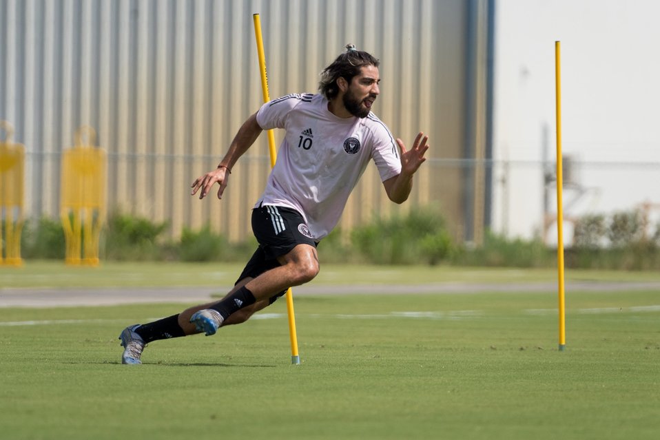Rodolfo Pizarro y el Inter de Miami regresan a los entrenamientos (Twitter @InterMiamiCF)
