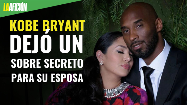 Viuda de Kobe Bryant encuentra sobre secreto que le dejó el jugador