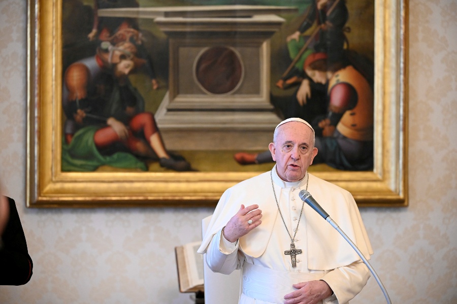 El Papa ha realizado misis de forma virtual. (Reuters)