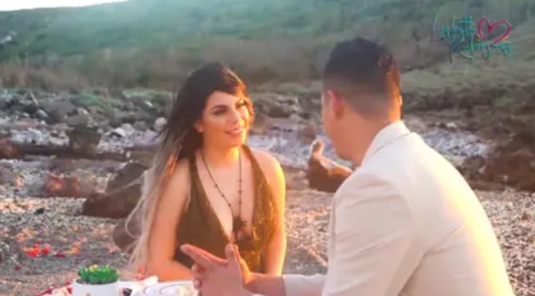 Lizbeth Rodríguez publicó un video para anunciar su relación. (Especial)