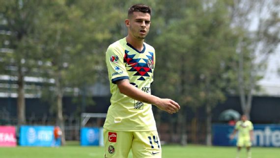 Nicolás Benedetti, futbolista del América (Imago7)