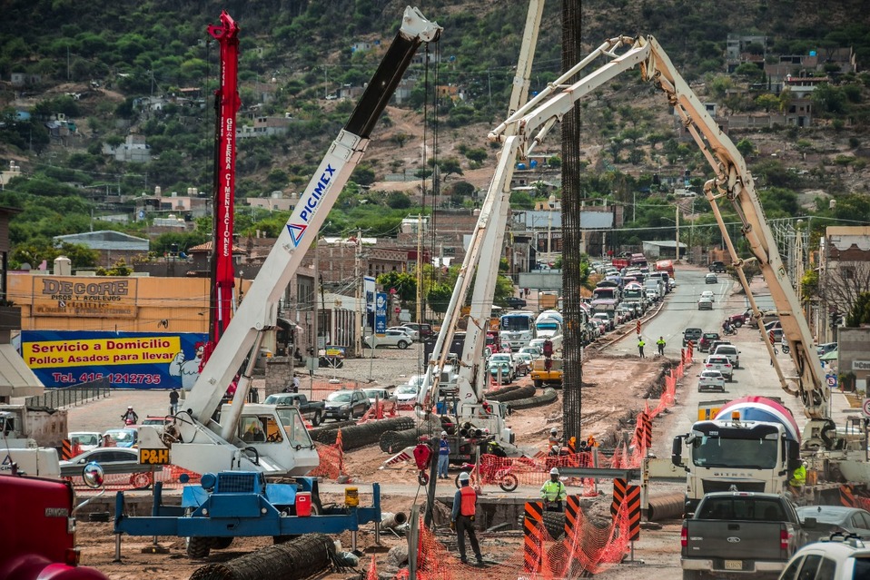 San Miguel de Allende. Inician construcción de colector hidrosanitario.